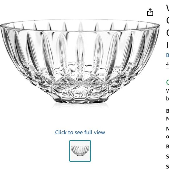 Waterford Heritage Bowl NIB - Picture 1 of 7